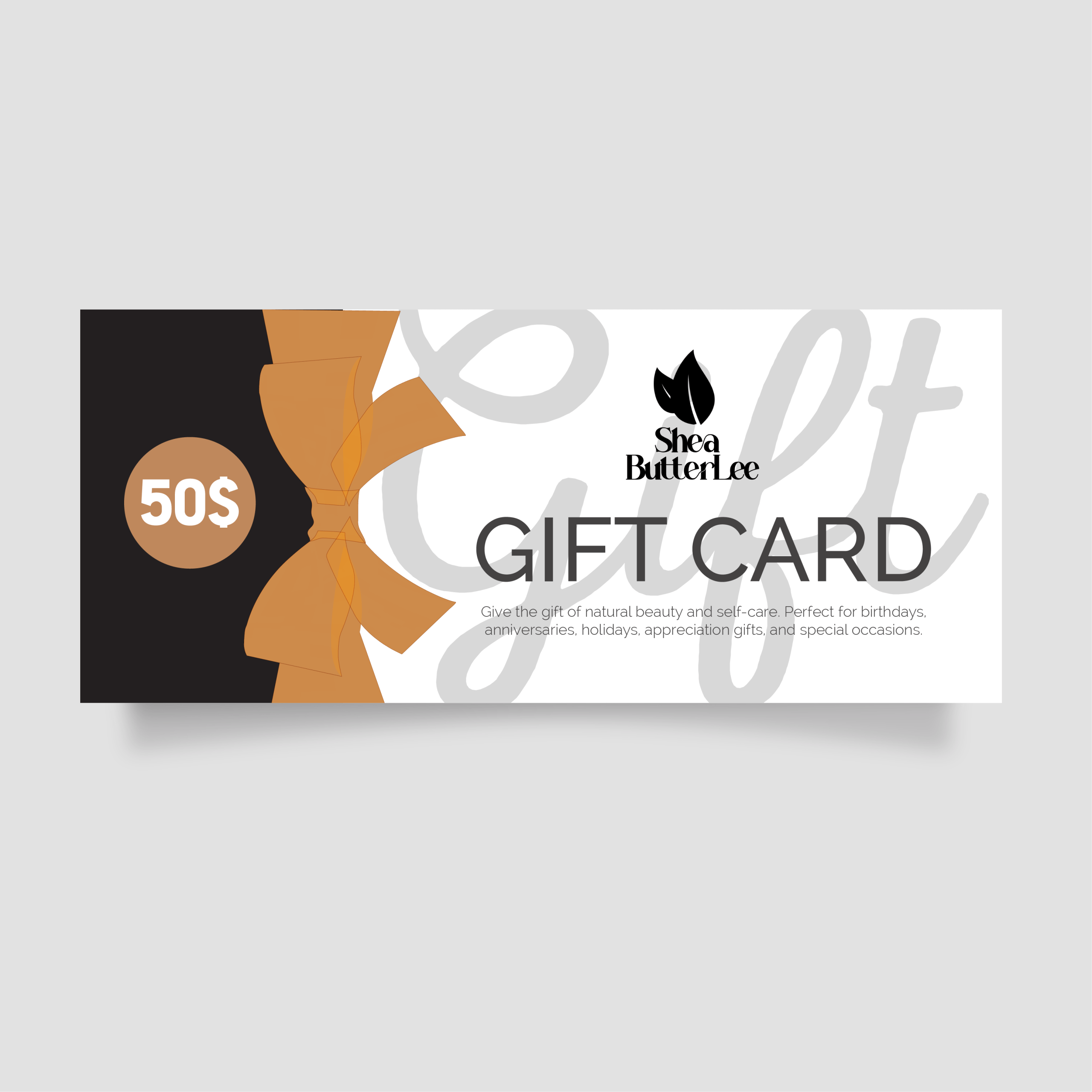 SheaButterLee $50 Gift Card